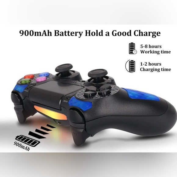 Custom Wireless Pro Controller for Playstation 4 Gamepad Joystick Joypad Remote - Picture 5 of 7